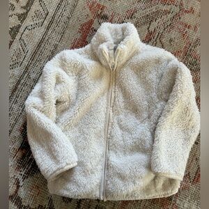 Primary White Fleece Jacket - size 3